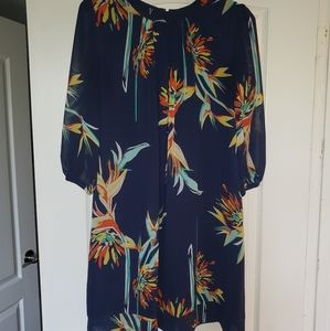 Eva Mendes Birds of Paradise Dress